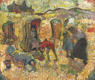 Harm Kamerlingh Onnes - A day at the beach, Scheveningen