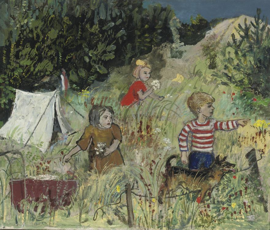 Harm Kamerlingh Onnes - Children Playing In The Dunes