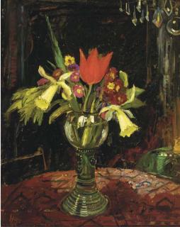 Harm Kamerlingh Onnes - Flowers In A Glass