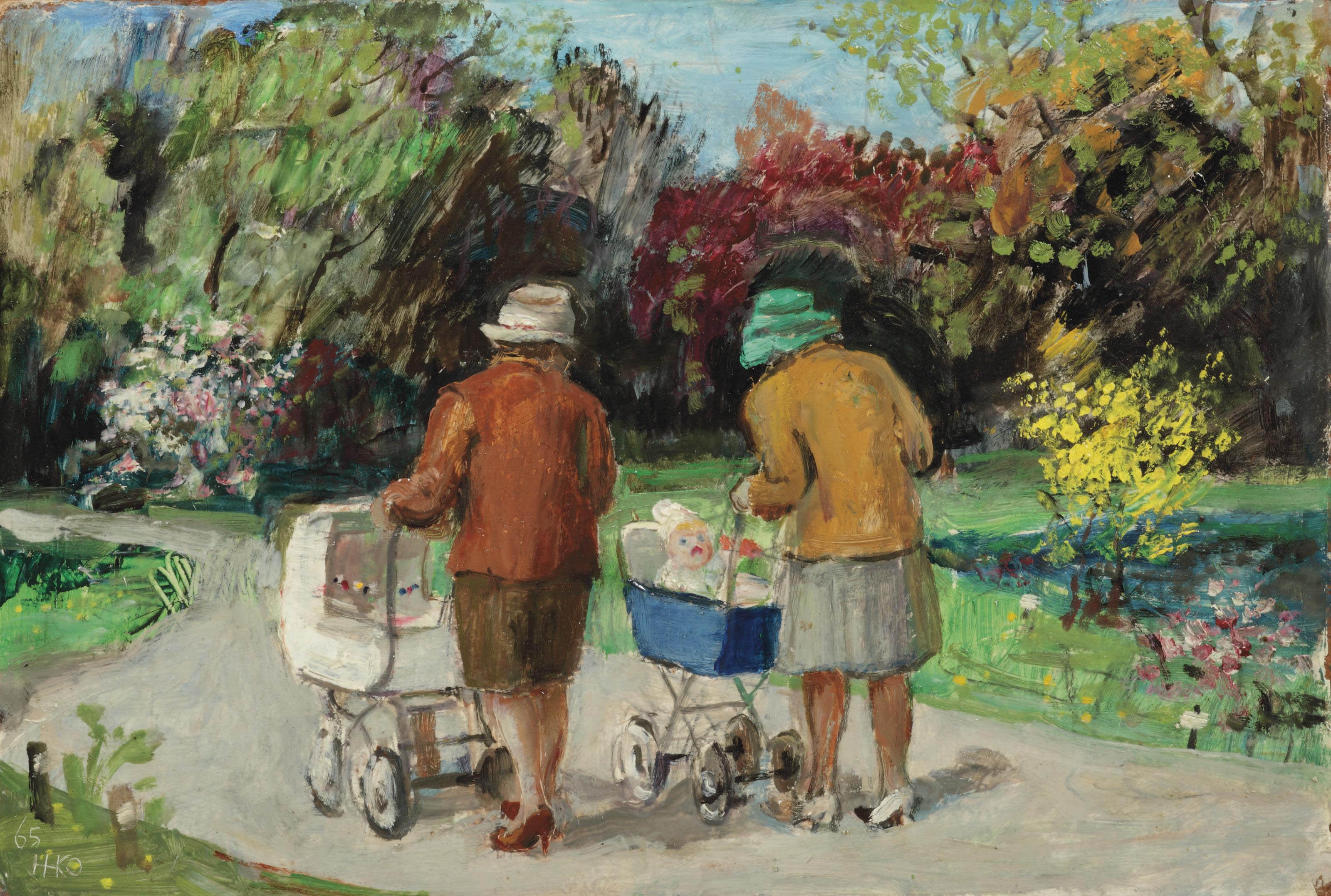 Harm Kamerlingh Onnes - In the park