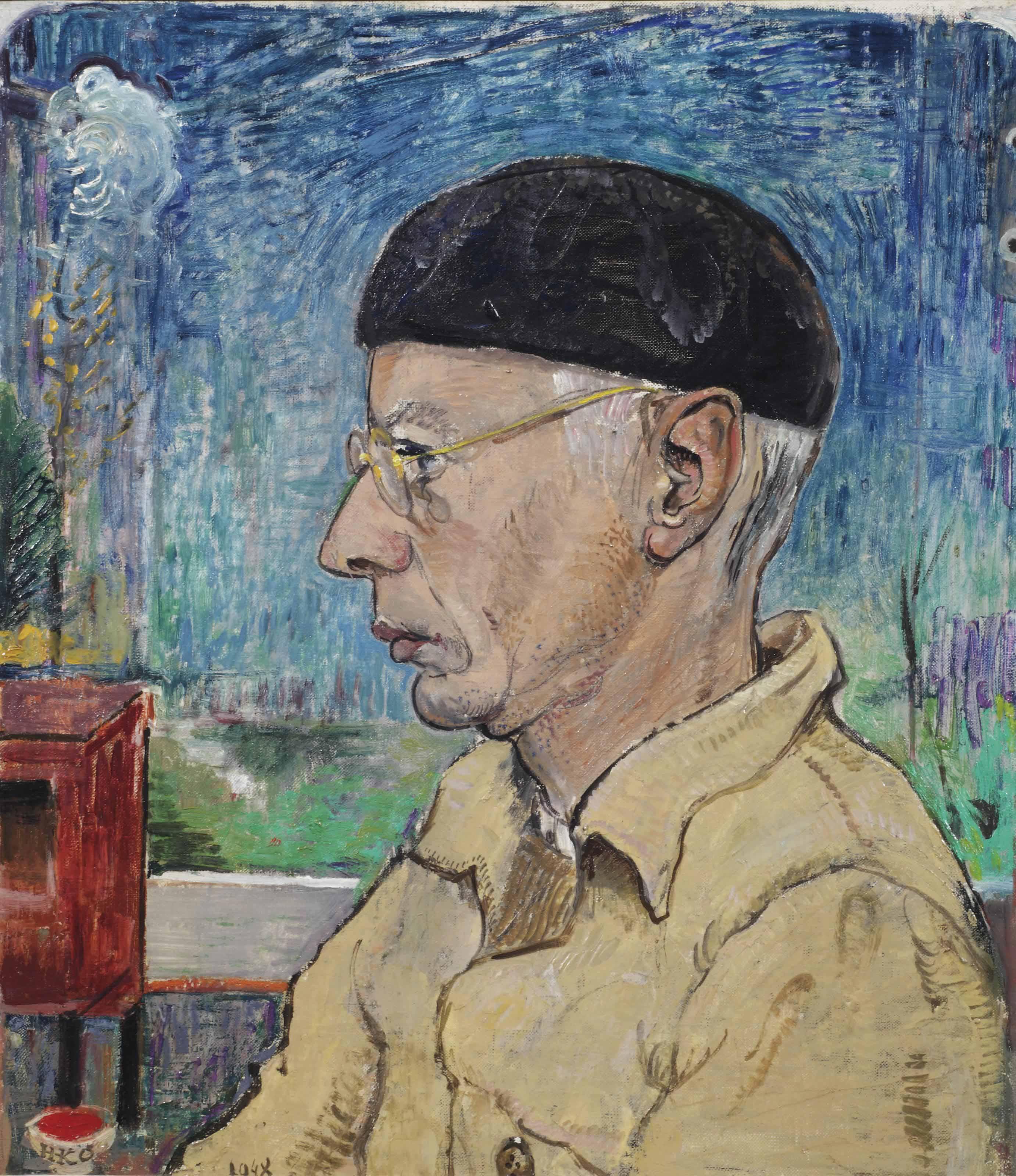 Harm Kamerlingh Onnes - Self Portrait