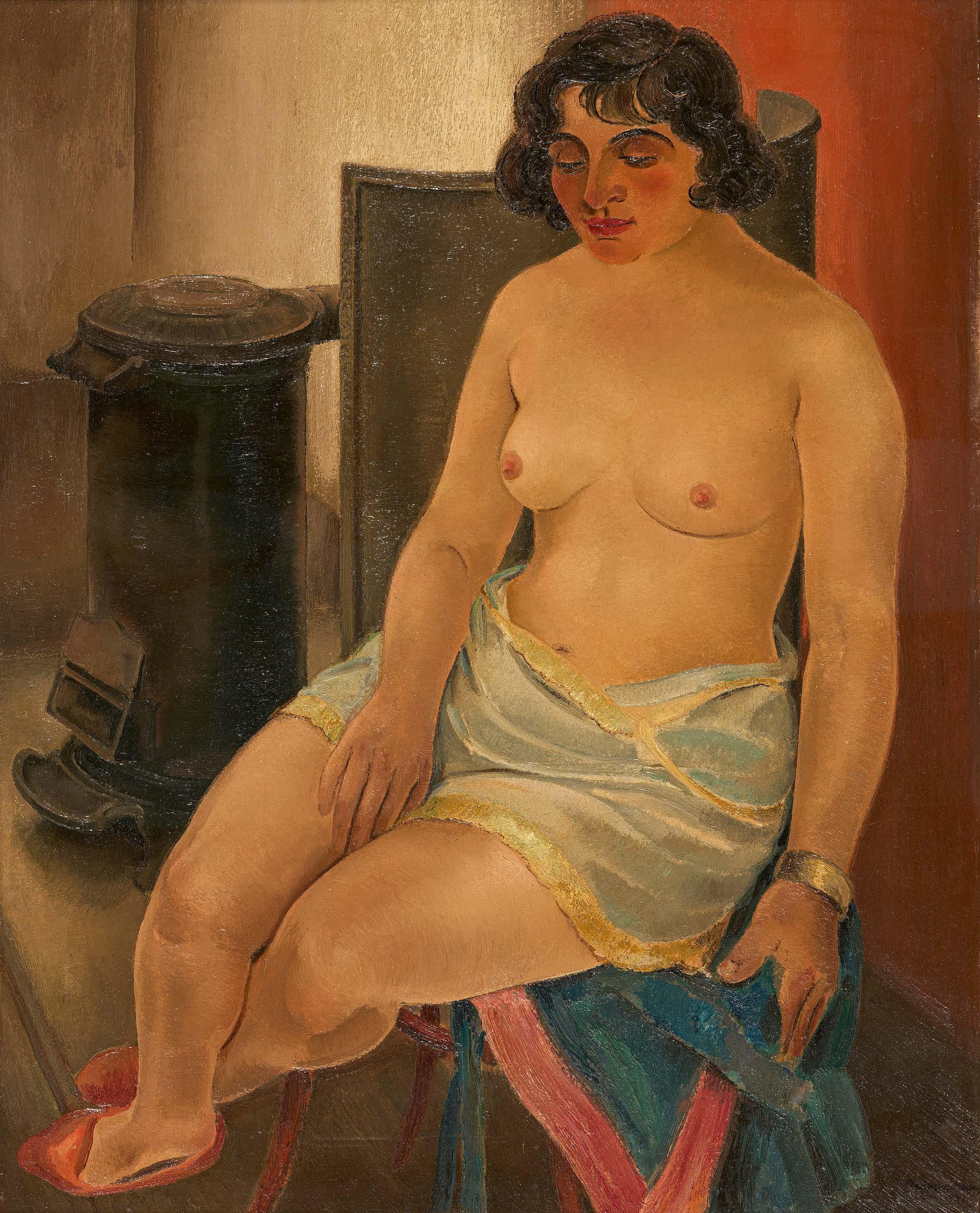 Harmen Meurs - Ohne Titel (Halbakt).