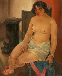 Harmen Meurs - Ohne Titel (Halbakt).