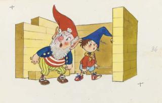 Harmsen van der Beek - Noddy and Big-Ears forget to leave a space for a door