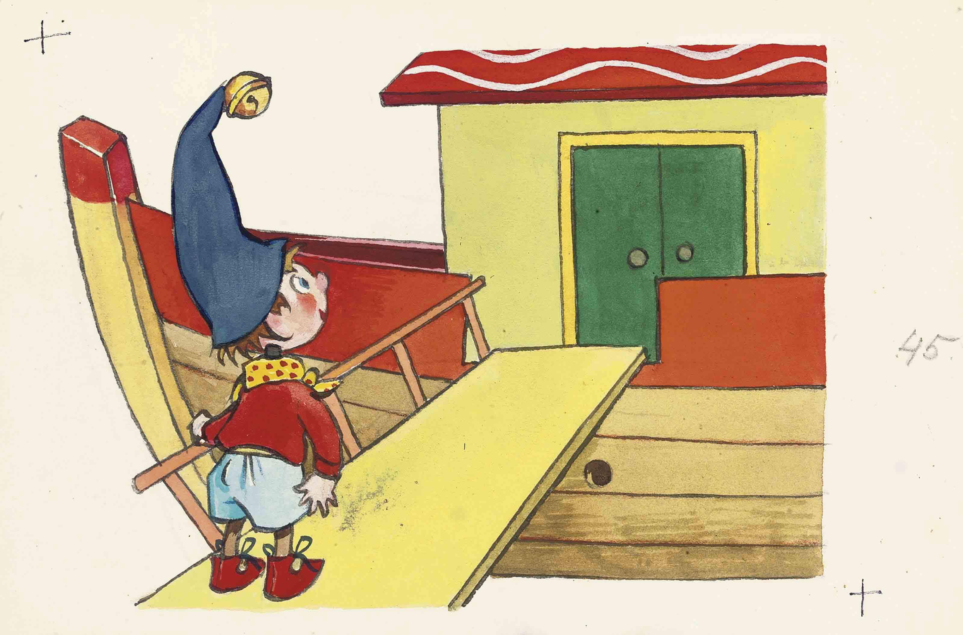 Harmsen van Der Beek - Noddy On The Gangplank Of Mr Noah\'S Ark