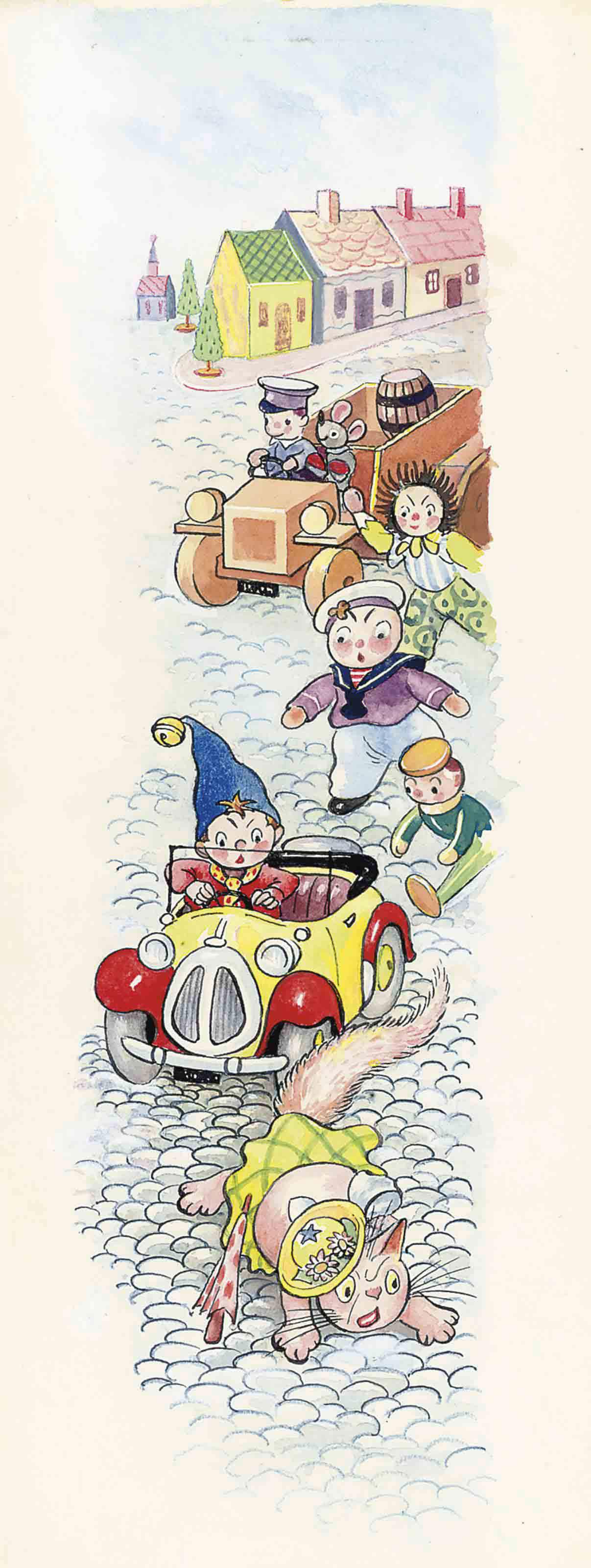 Harmsen van Der Beek - The Toy-Cat Falling Out Of Noddy\'S Car