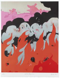 Harold Ancart - Untitled (Flame)