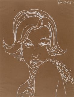 Harold Barling Town, RCA,OSA,CGP,CPE,OC - Eleven figure studies including: Chester Conklin and Mack Swain, Charles Farrell and Dolores Del Rio, Rudolph Valentino A Sainted Devil 1924 and Marilyn Monroe