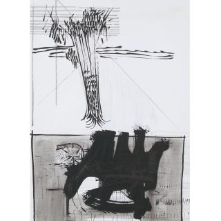 Harold Barling Town - Abstract Drawings, A Pair