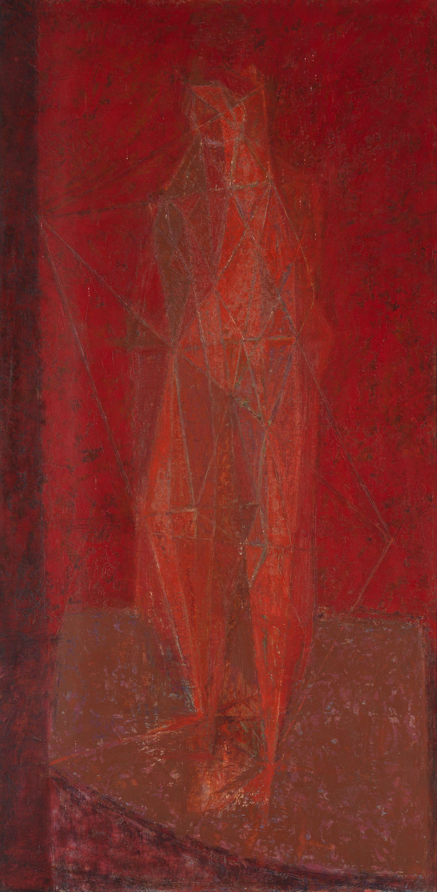 Harold Cohen - Abstract Figure