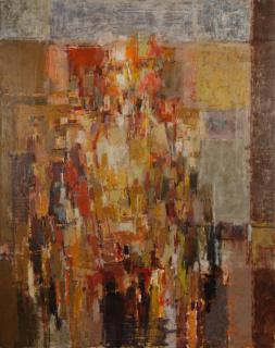 Harold Cohen - Seated Figure