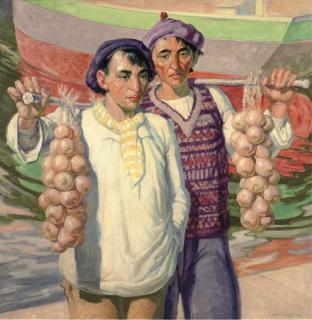Harold Dearden - Breton Onion Sellers