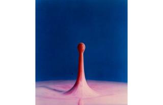 Harold Edgerton - Cranberry Juice into Milk