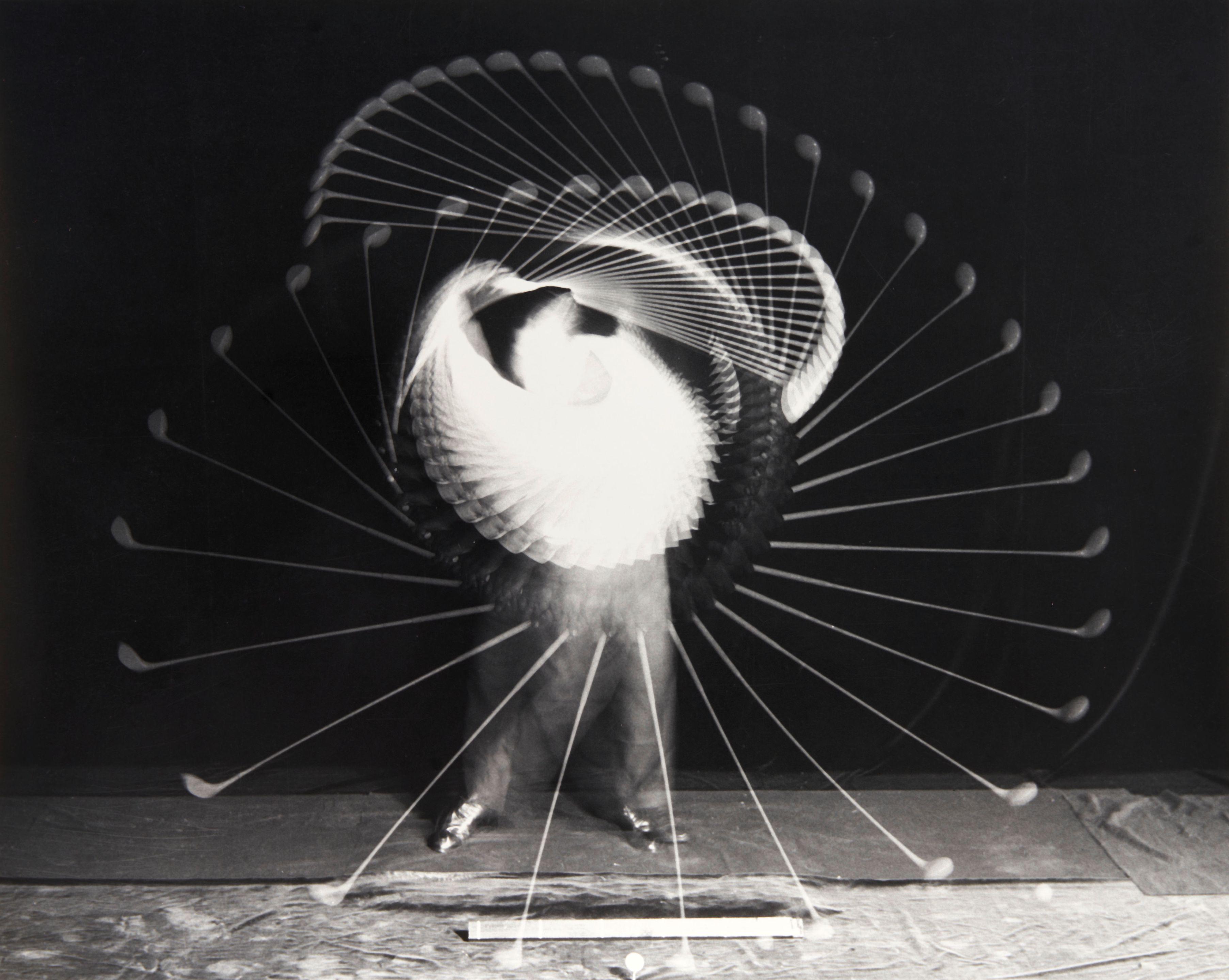 Harold Edgerton - Three Photographs including: Bobby Jones Golf Swing