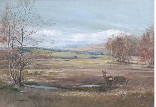 Harold Frank Wallace - Feeding on the lowlands