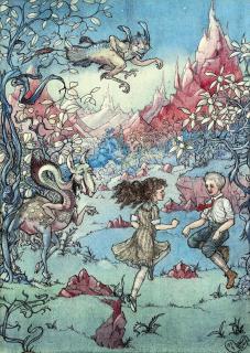 Harold Gaze - An illustration for \'Peter and Prue\'