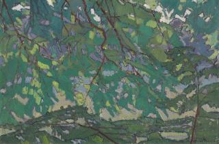Harold Gilman - Branches in leaf, Somerset