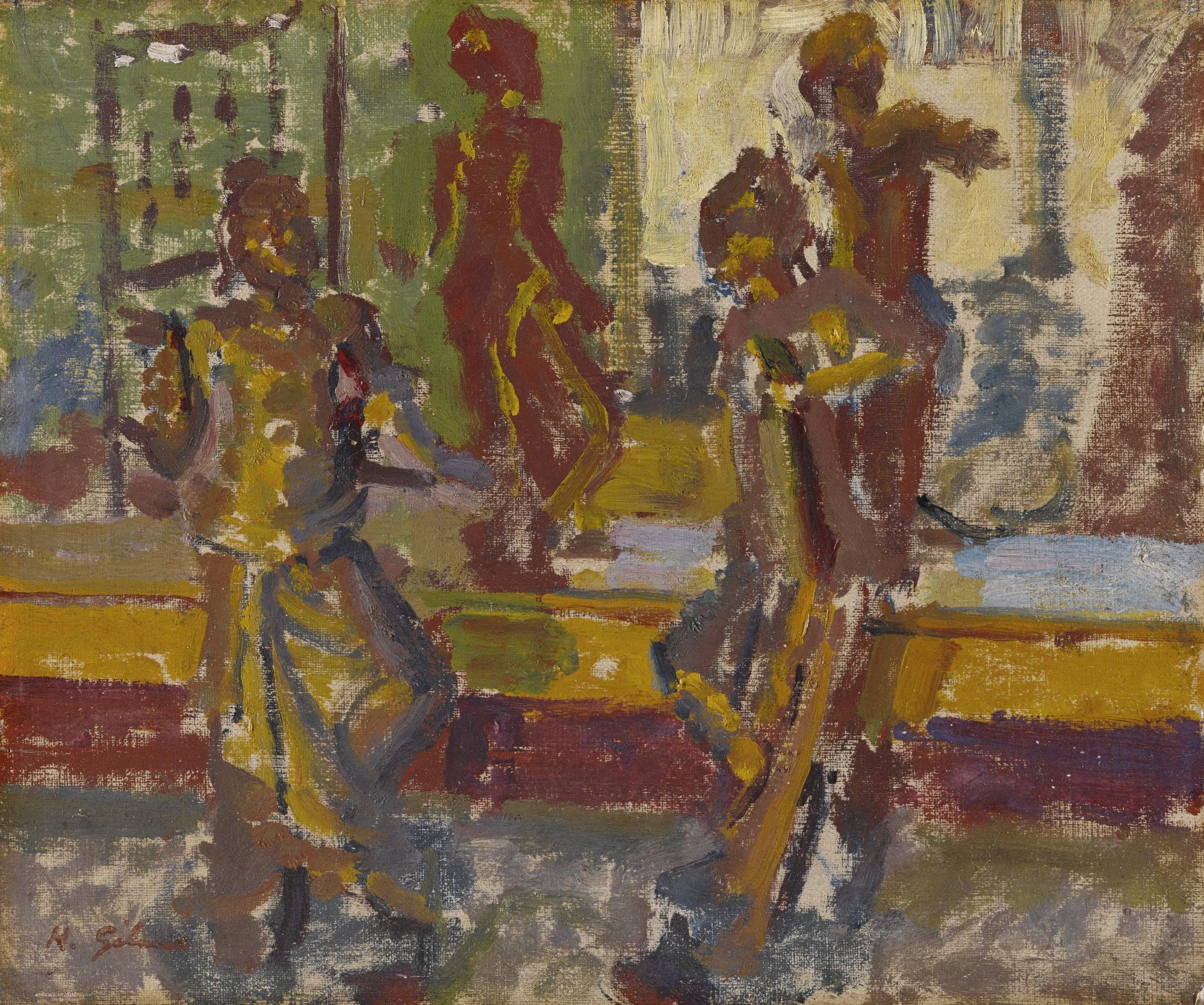 Harold Gilman - Indian Figures