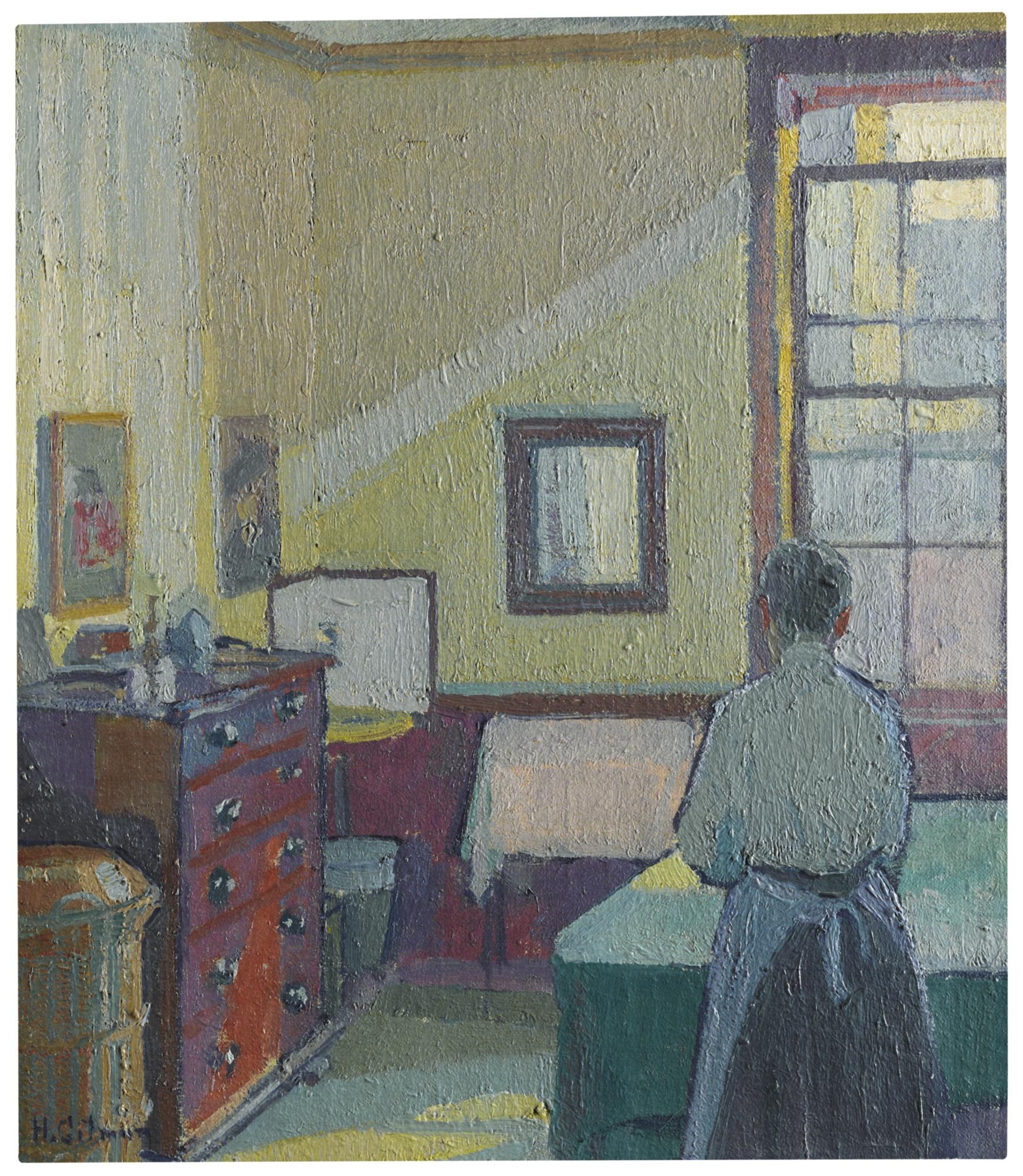 Harold Gilman - Interior (Mrs Mounter)