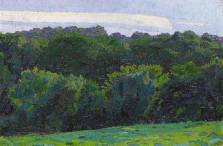 Harold Gilman - Landscape, Somerset