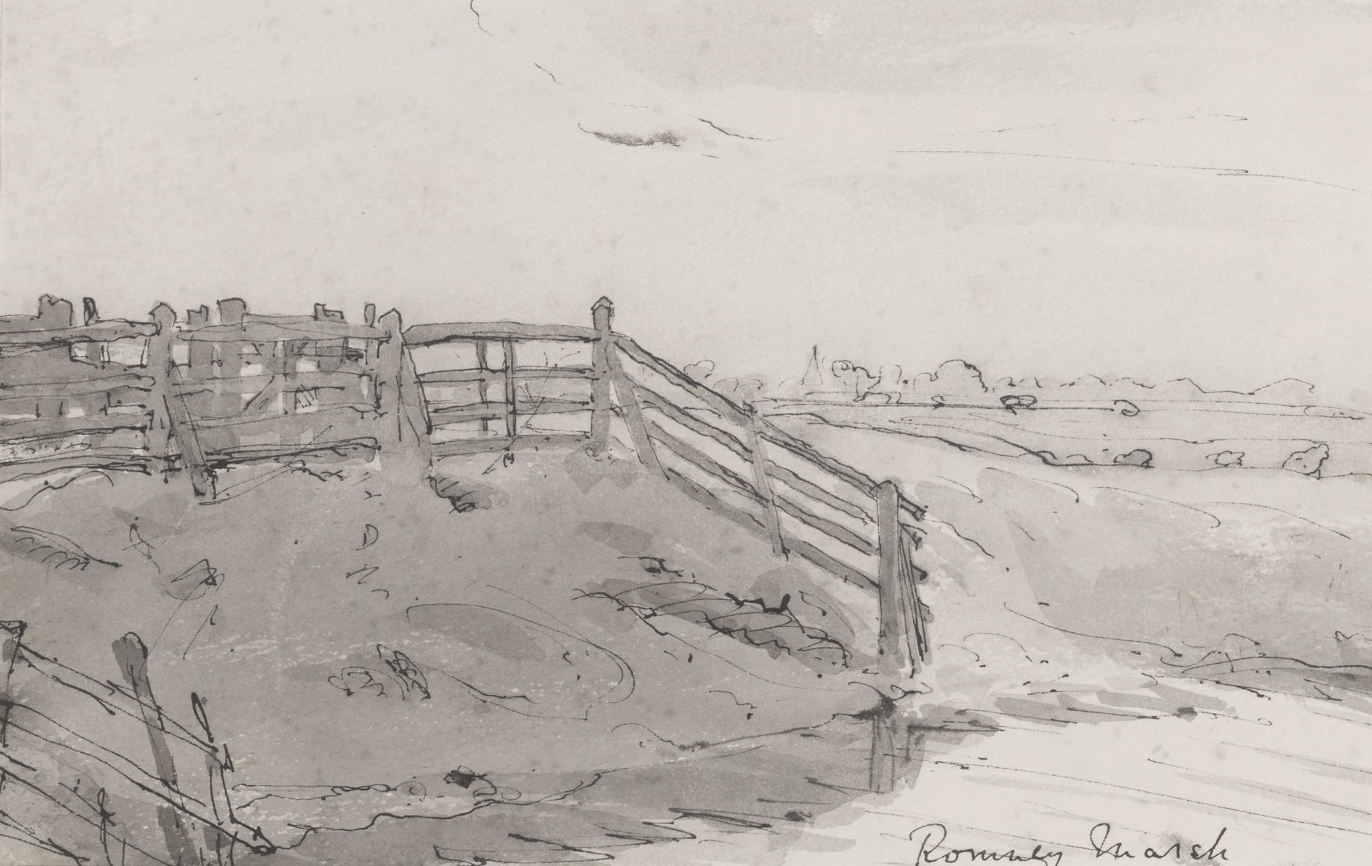 Harold Gilman - Romney Marsh