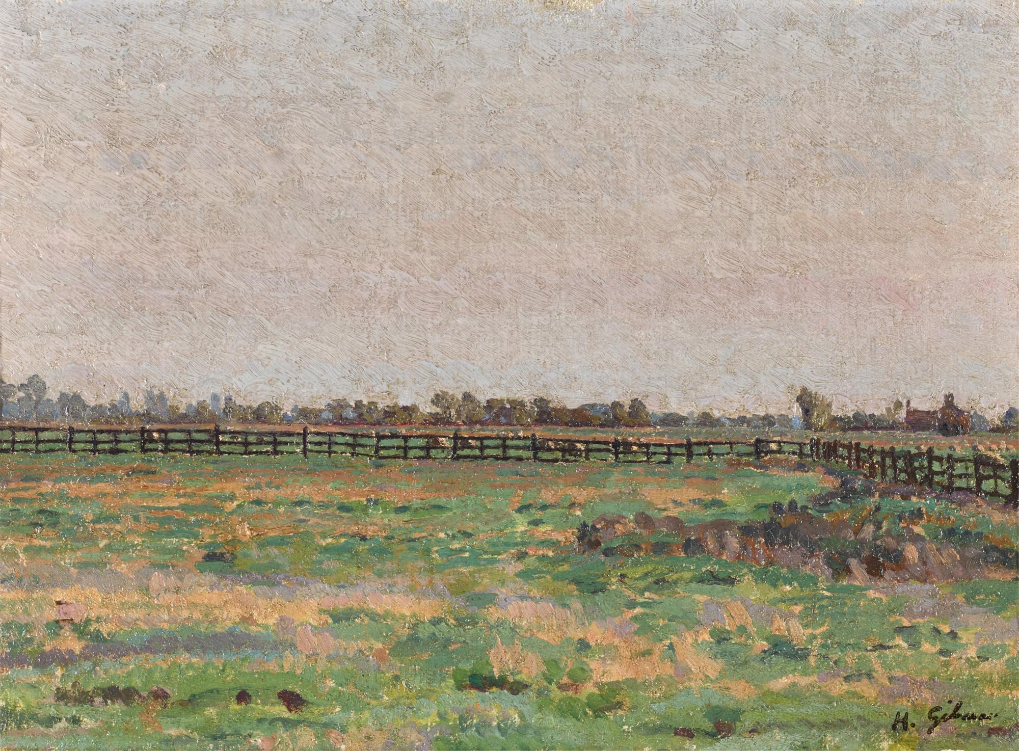 Harold Gilman - Romney Marsh