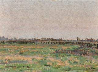 Harold Gilman - Romney Marsh
