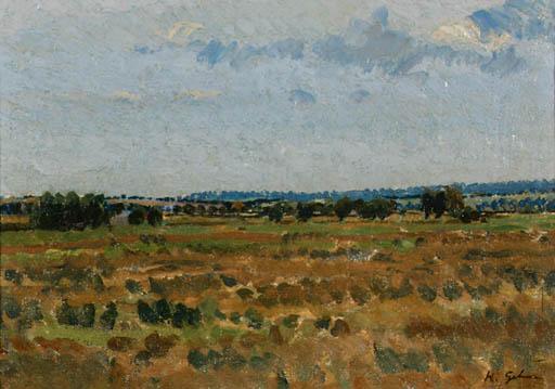 Harold Gilman - Romney Marsh