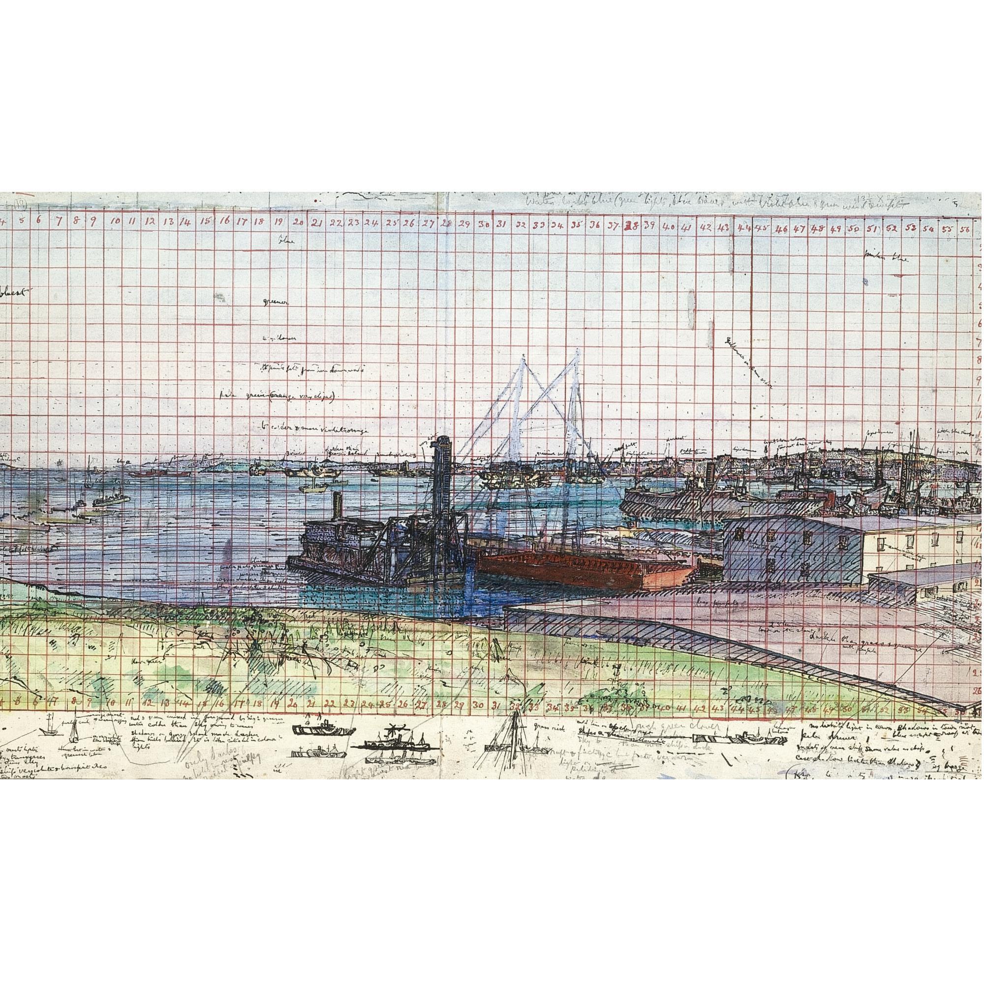 Harold Gilman - Study For \'Halifax Harbour\'