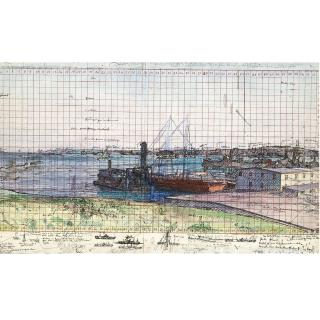 Harold Gilman - Study For \'Halifax Harbour\'