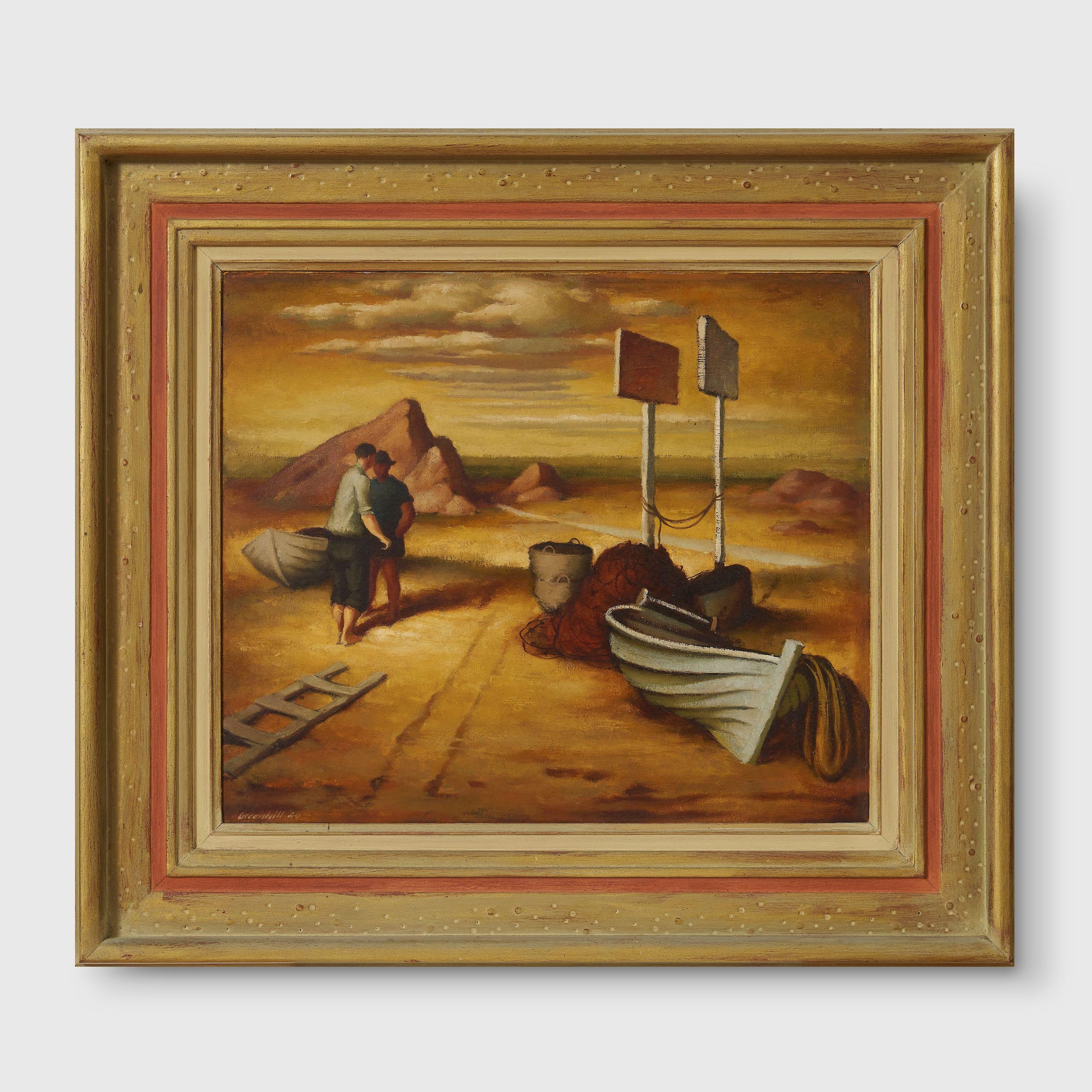 Harold Greenhill - Fisherman\'s Beach, 1946