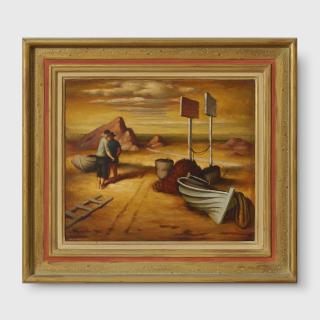 Harold Greenhill - Fisherman\'s Beach, 1946