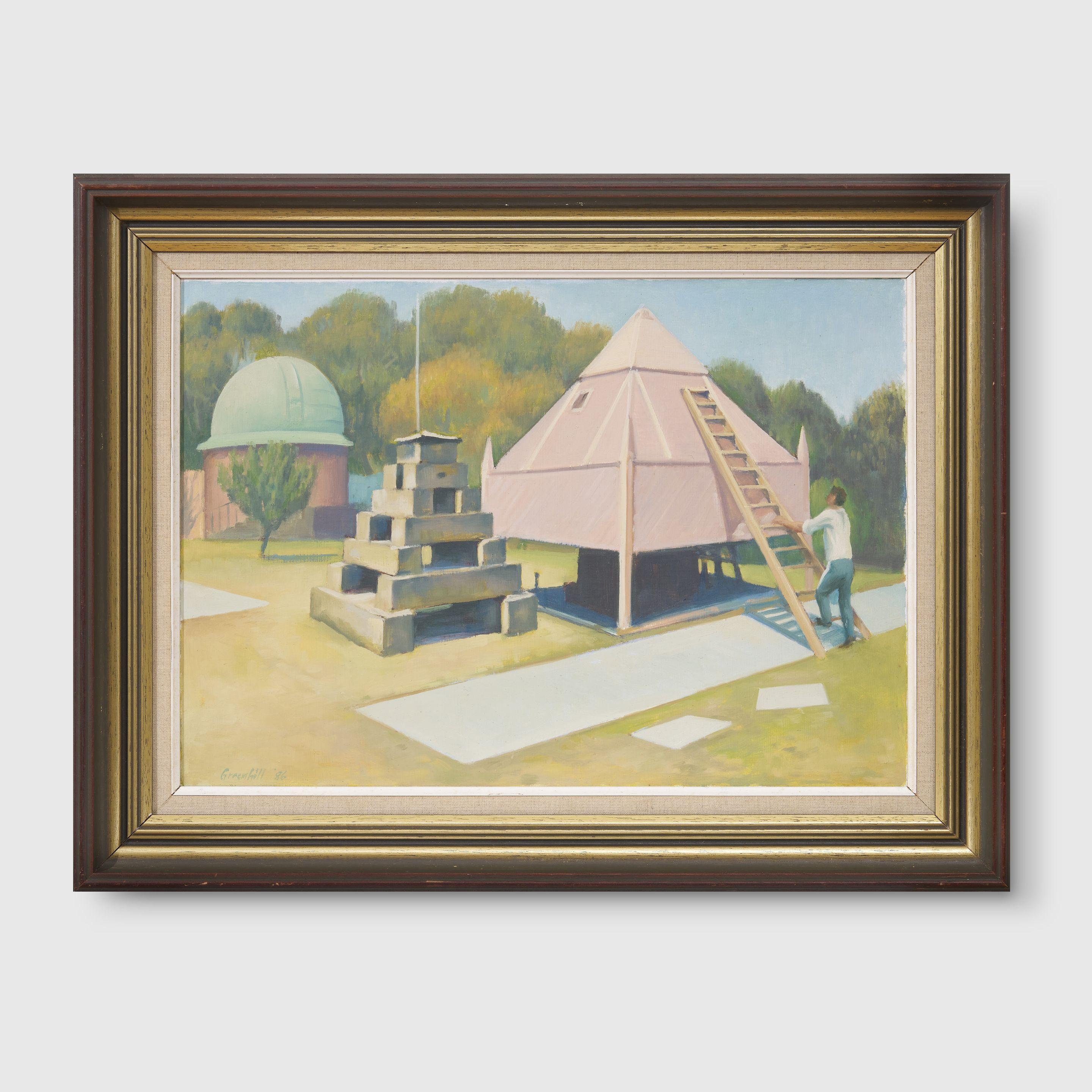 Harold Greenhill - Pyramids and Dome Observatory, 1986