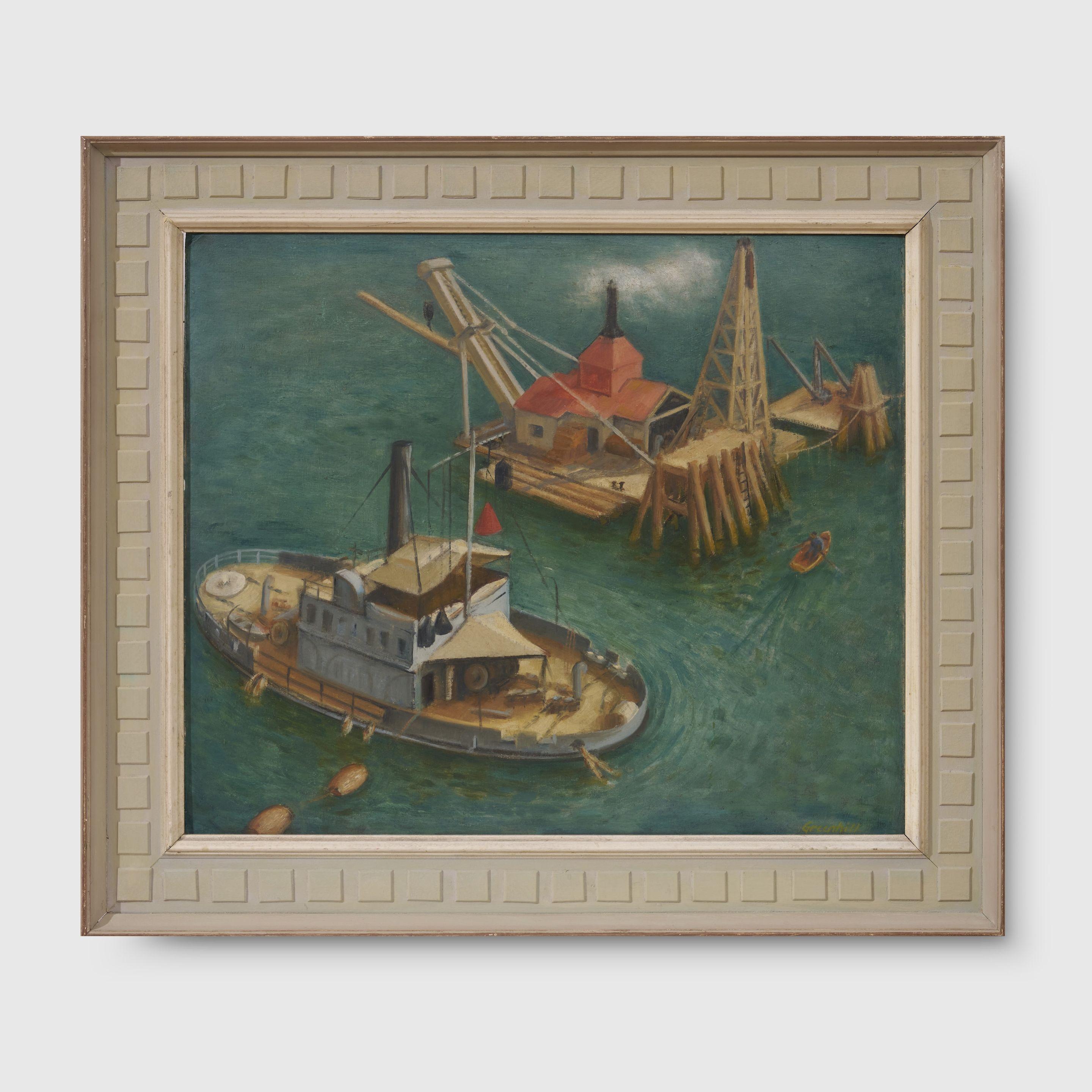 Harold Greenhill - The Boom Gate, Sydney Harbour