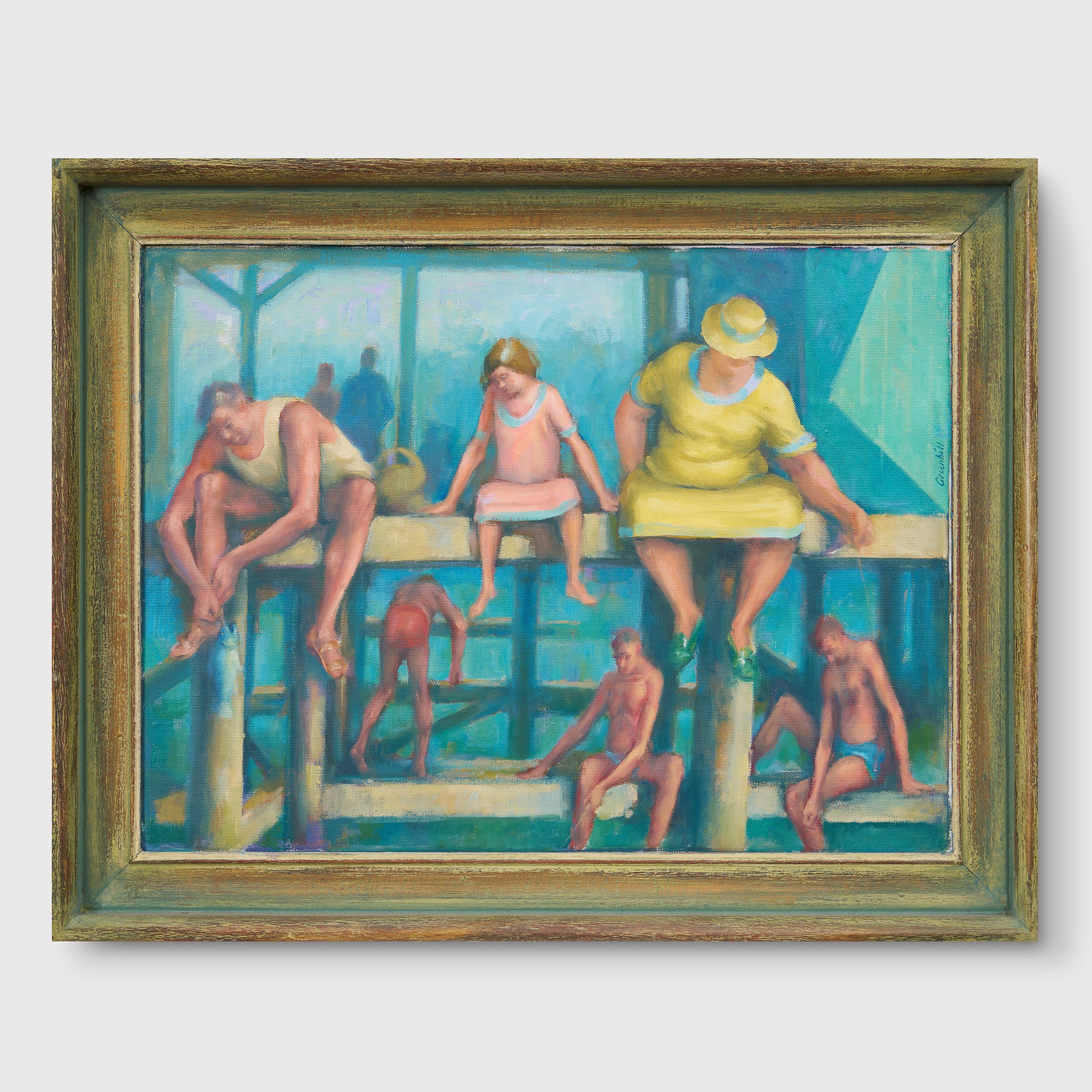 Harold Greenhill - Wharf Fishing