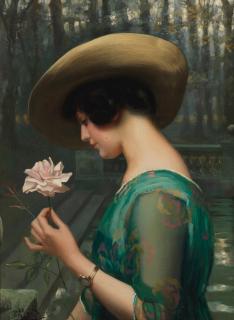 Harold H. Piffard - The pink flower