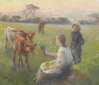 Harold Harvey - Feeding The Calves