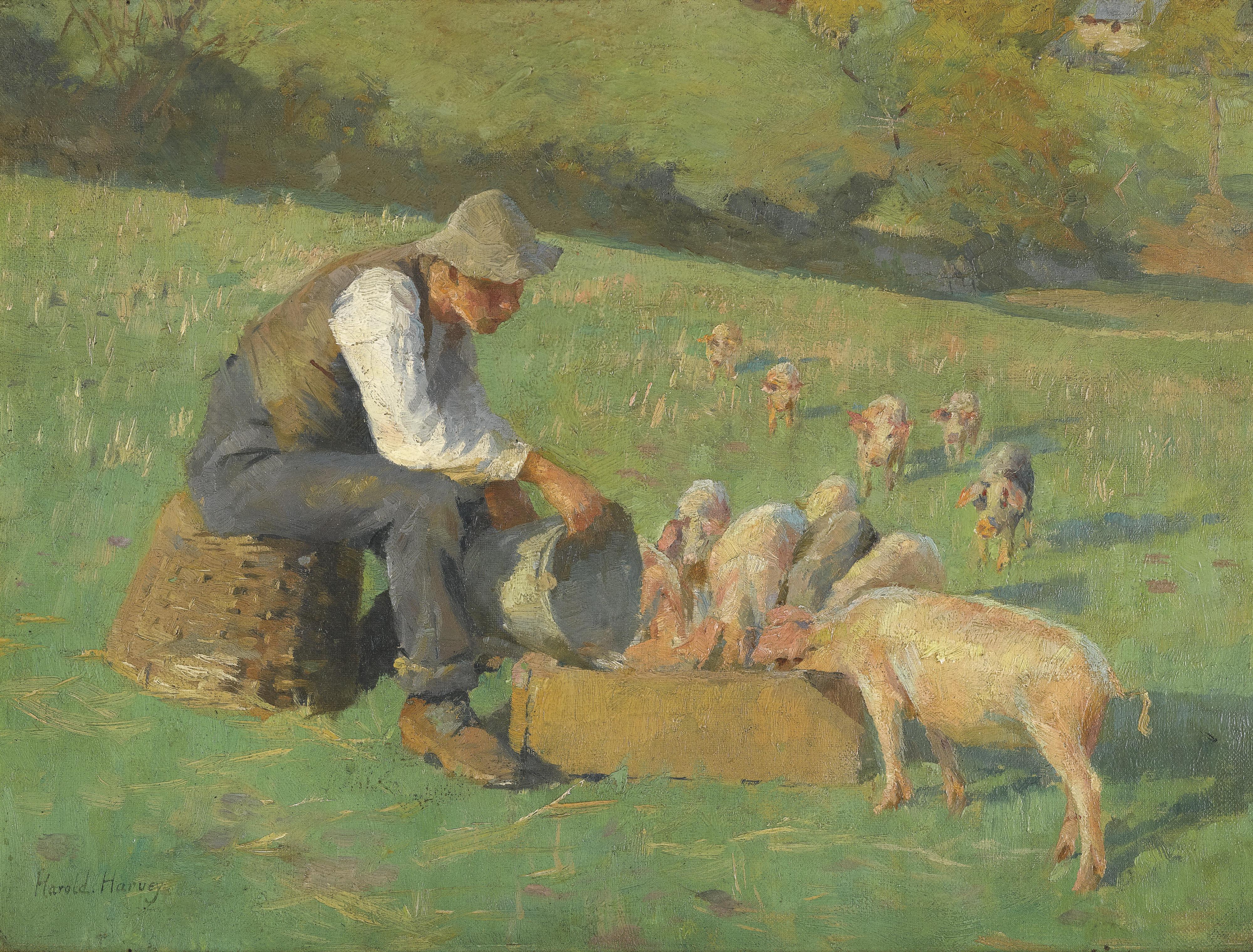 Harold Harvey - Feeding Time
