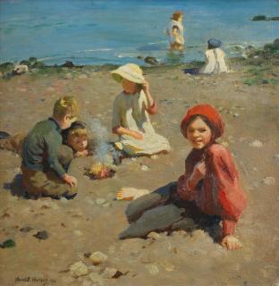 Harold Harvey - On the Sands