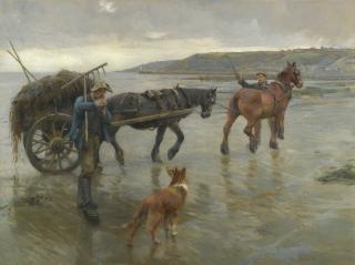 Harold Harvey - Seaweed Gatherers
