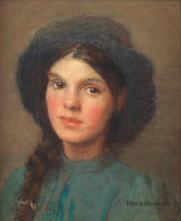 Harold Harvey - The blue beret