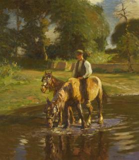 Harold Harvey - The Watering Place