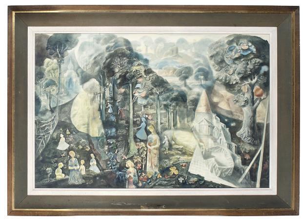 Harold Hitchcock - Forest children