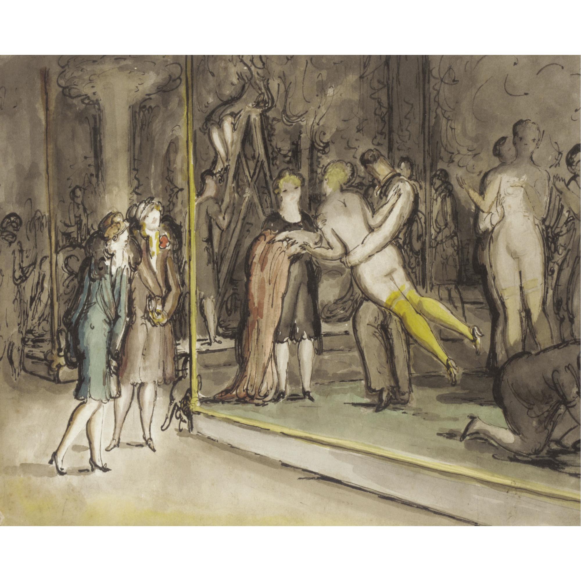 Harold Hope Read - Redressing The Window; London Fashions