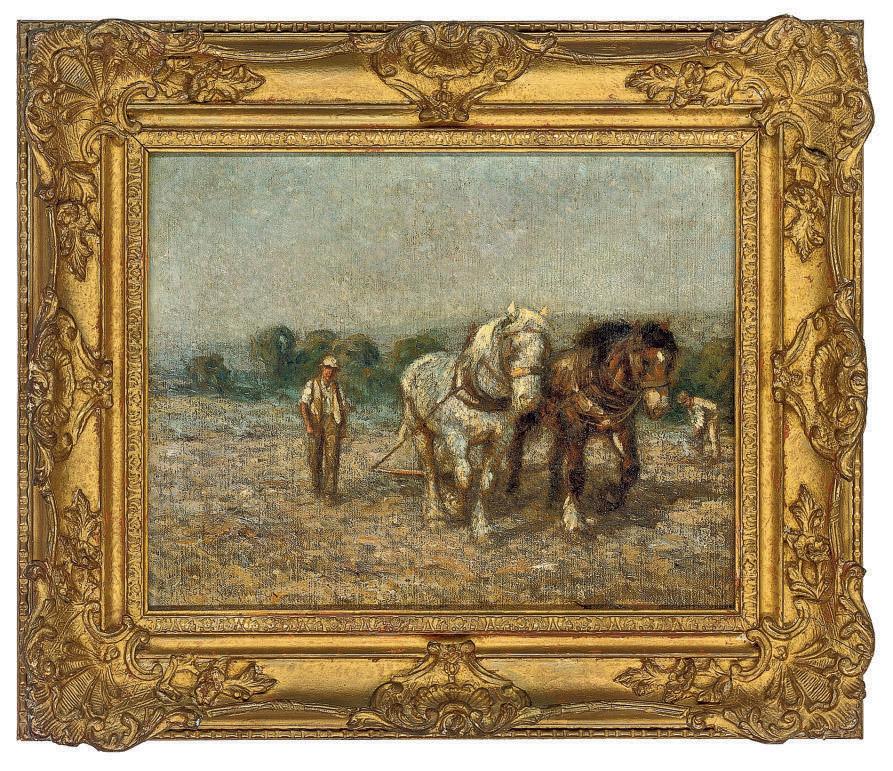 Harold Joseph Swanwick, R.I., R.O.I., R.C.A. - Cleaning the land