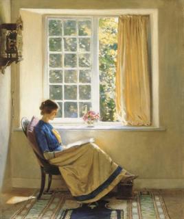 Harold Knight, R.A. - Morning Sun