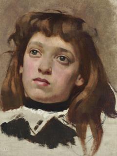 Harold Knight, R.A. - Study of Lily Poyser