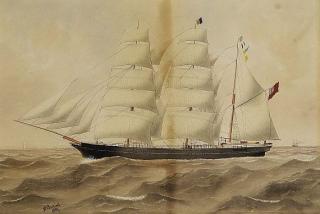 Harold Percival - Englische Bark \