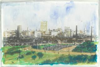 Harold Riley - View Of Manchester