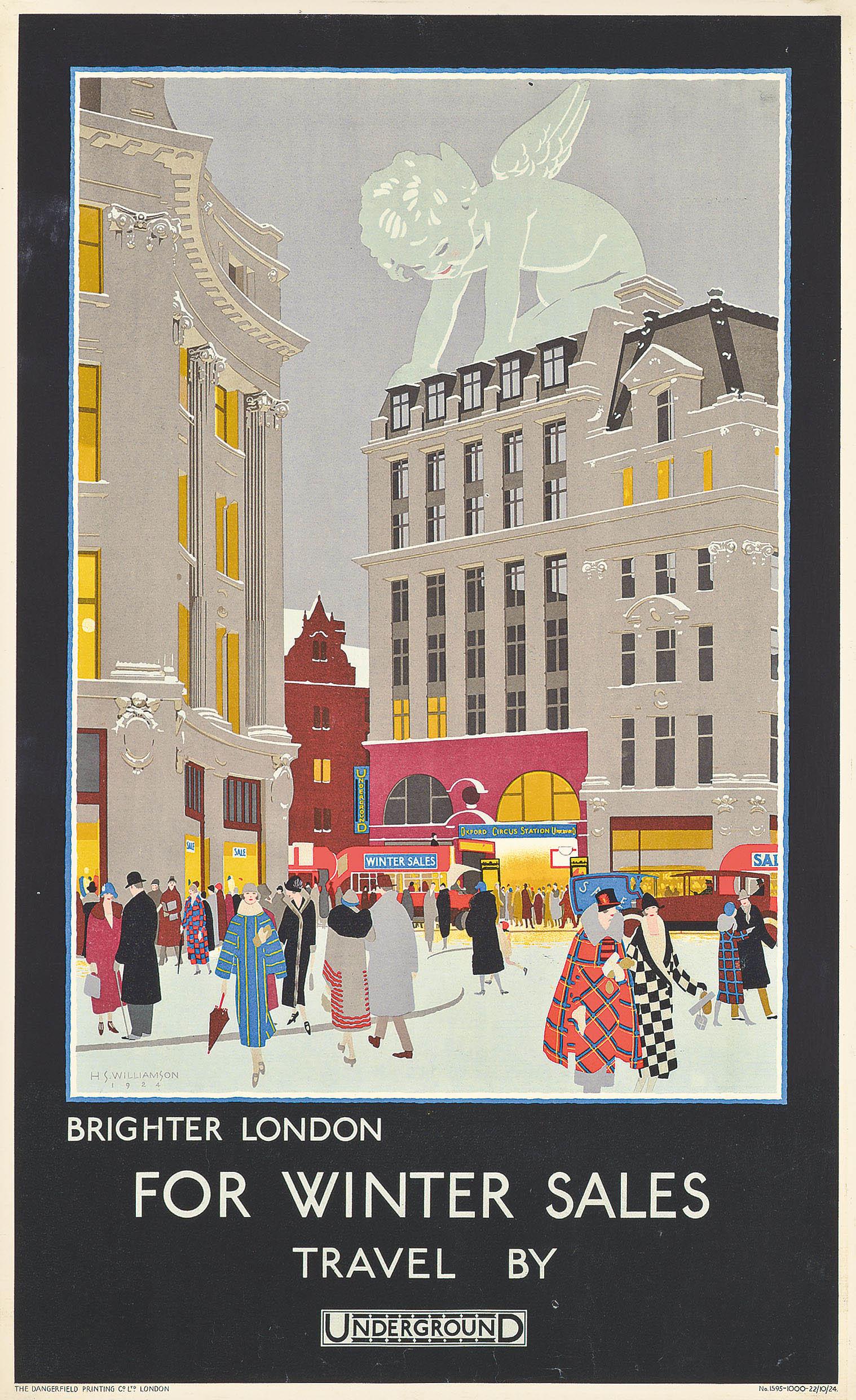 Harold Sandys Williamson - Brighter London For Winter Sales